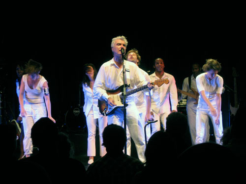 David Byrne at the Uptown