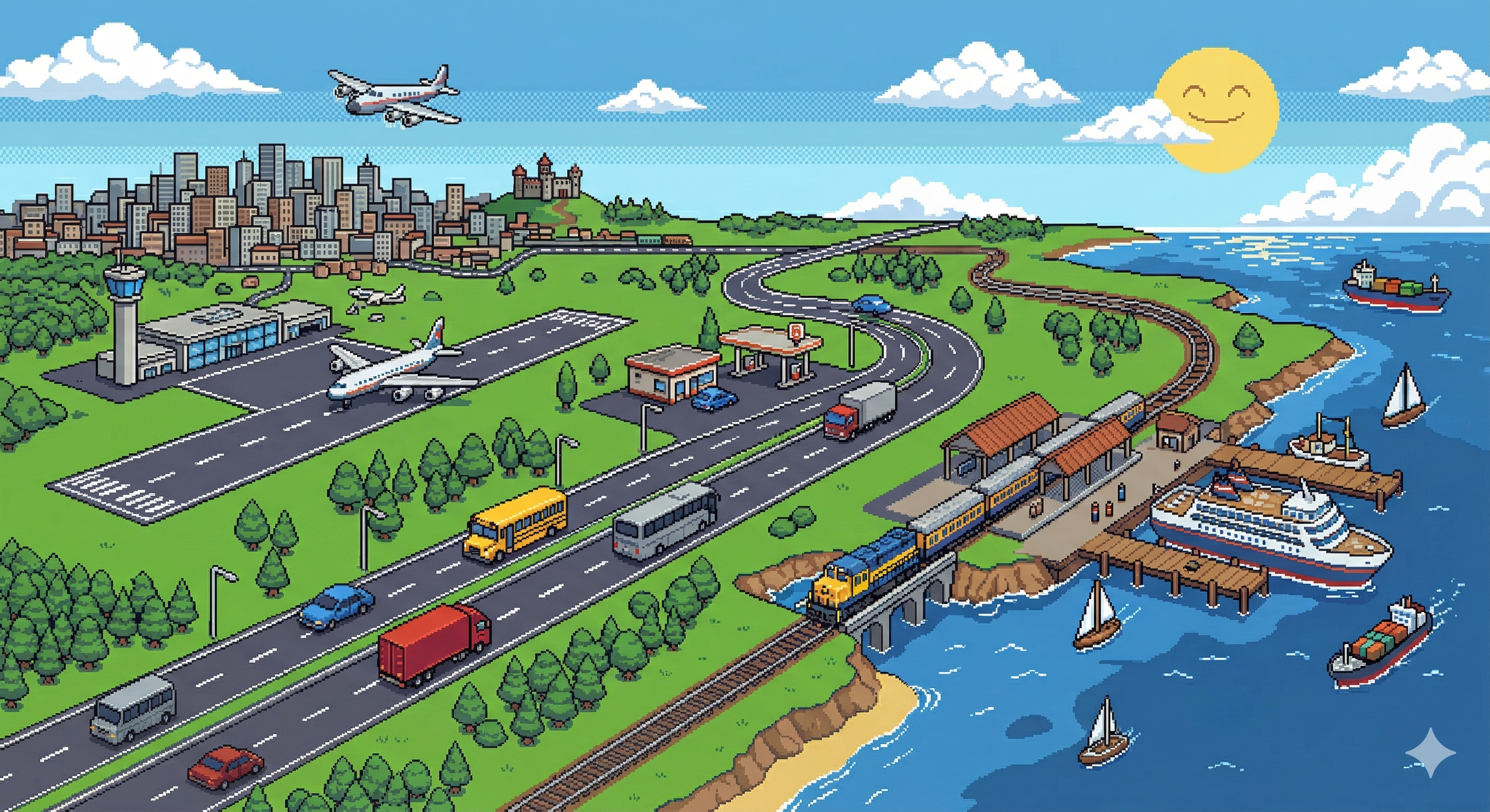 Planes, Trains, and Automobiles, Oh, and Boats